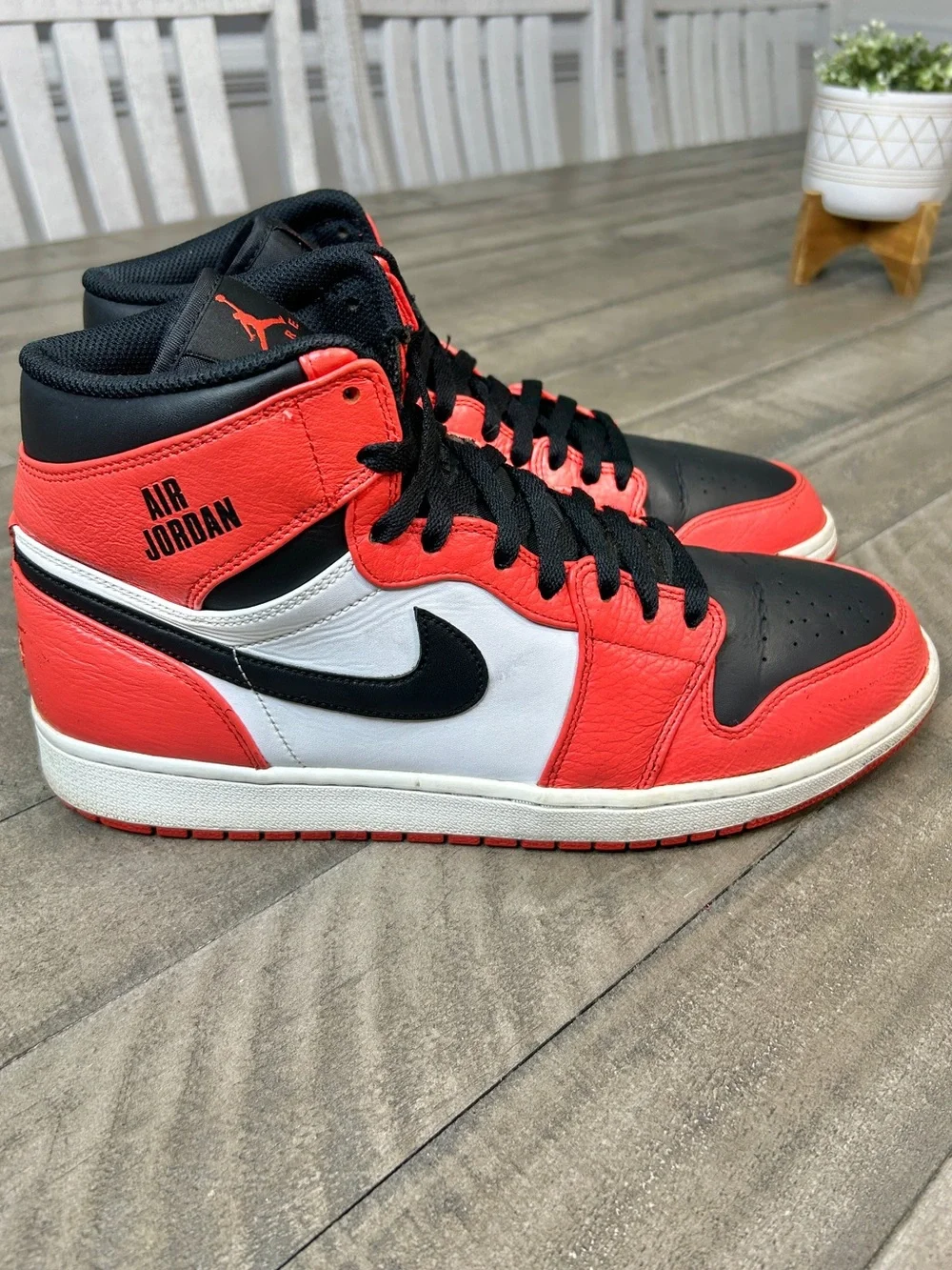 Nike Air Jordan 1 Retro High Rare Air Max Orange Size 12 Men’s Sneakers